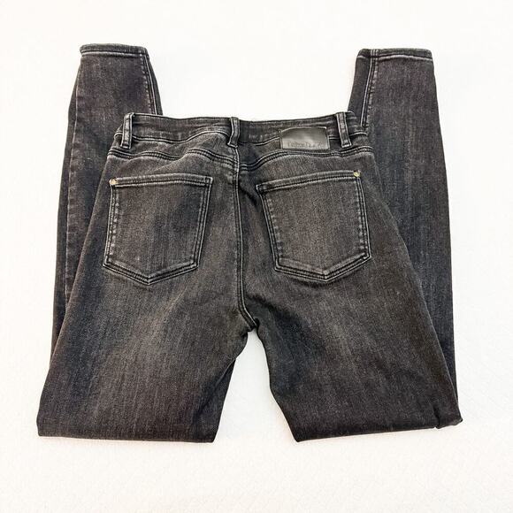 Desigual Slim Push-up Jeans Black Denim Skinny Size 38 - Picture 4 of 9